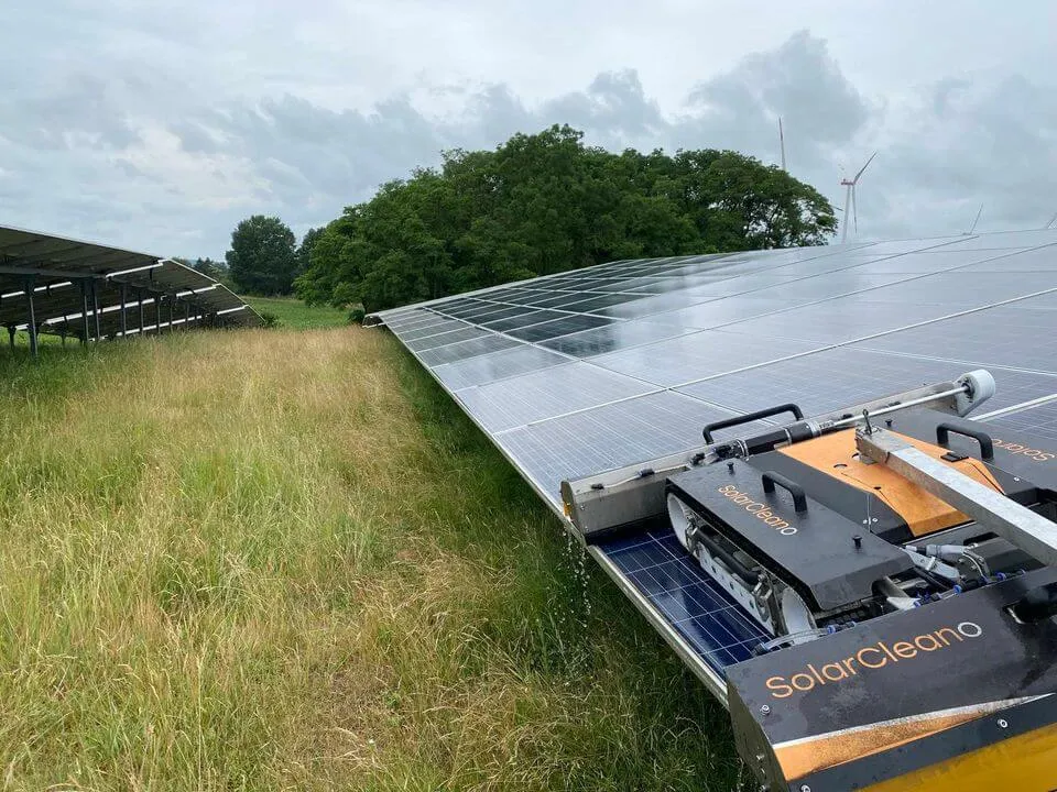 PV Freiflächen Reinigung